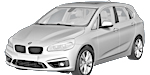 BMW F45 C2874 Fault Code